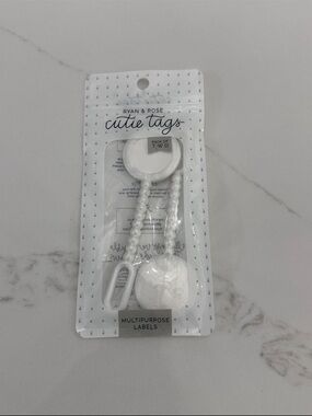 Ryan & Rose Cutie Tags Multipurpose Labels - pearl